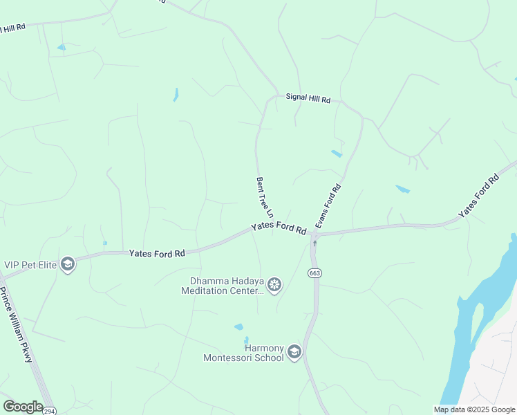 map of restaurants, bars, coffee shops, grocery stores, and more near 10220 Bent Tree Lane in Manassas