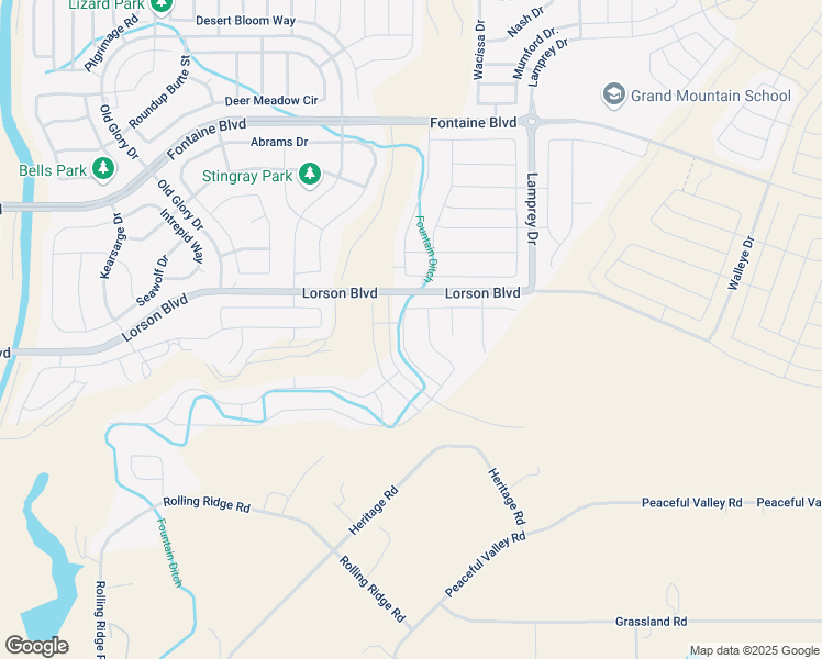 map of restaurants, bars, coffee shops, grocery stores, and more near 6737 Volga Drive in Colorado Springs