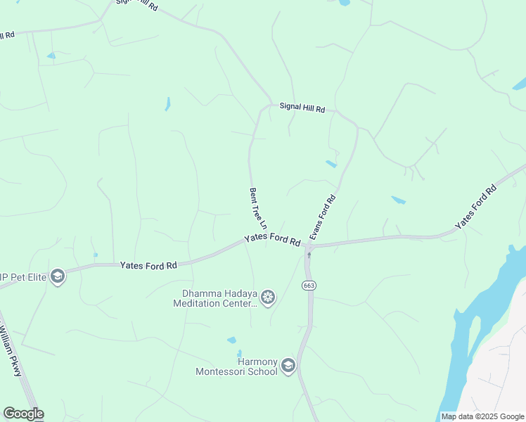 map of restaurants, bars, coffee shops, grocery stores, and more near 10205 Bent Tree Lane in Manassas