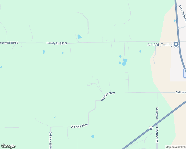 map of restaurants, bars, coffee shops, grocery stores, and more near 1633 Old Highway 60 West in Mitchell