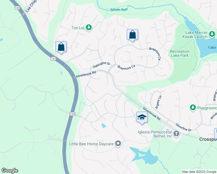 map of restaurants, bars, coffee shops, grocery stores, and more near 8159 Old Barrington Boulevard in Fairfax Station