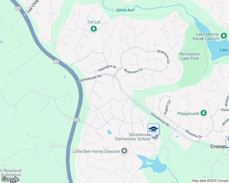 map of restaurants, bars, coffee shops, grocery stores, and more near 8159 Old Barrington Boulevard in Fairfax Station