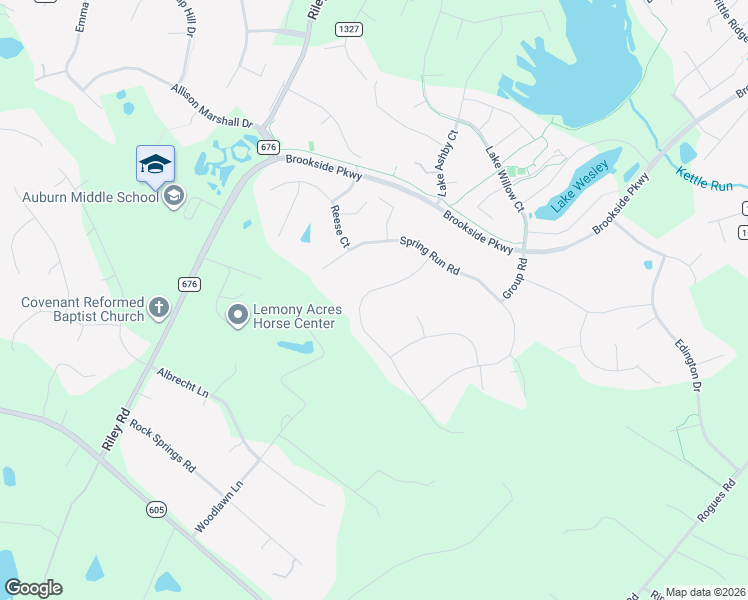 map of restaurants, bars, coffee shops, grocery stores, and more near 4597 Gates Rd in Warrenton
