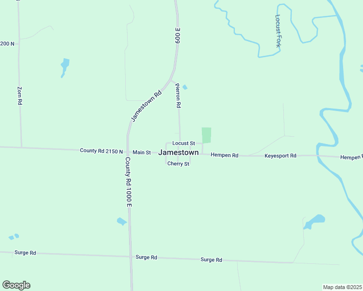 map of restaurants, bars, coffee shops, grocery stores, and more near 105 2nd Street in Pocahontas