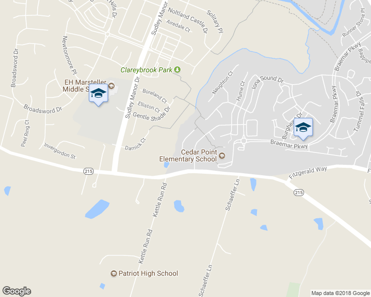 map of restaurants, bars, coffee shops, grocery stores, and more near 12679 Arthur Graves Junior Court in Bristow