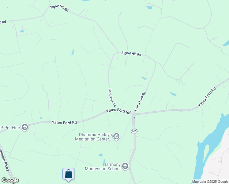 map of restaurants, bars, coffee shops, grocery stores, and more near 10203 Bent Tree Lane in Manassas