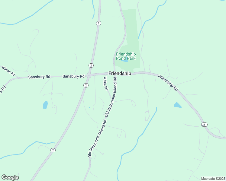map of restaurants, bars, coffee shops, grocery stores, and more near 6824 Old Solomons Island Road in Friendship