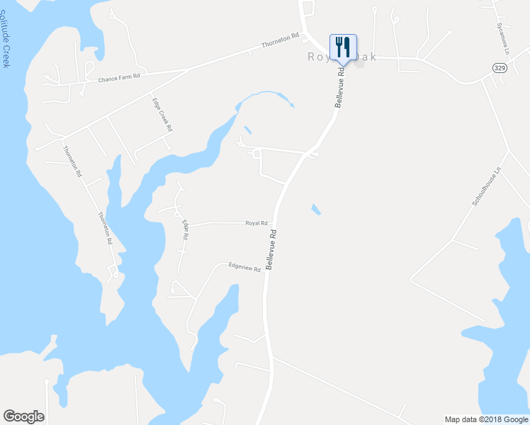 map of restaurants, bars, coffee shops, grocery stores, and more near 25810 Royal Road in Royal Oak
