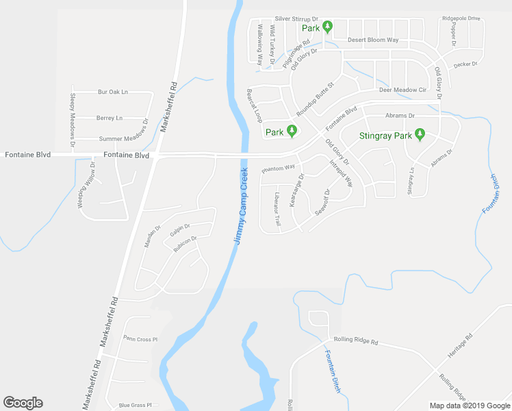map of restaurants, bars, coffee shops, grocery stores, and more near 6779 Phantom Way in Colorado Springs