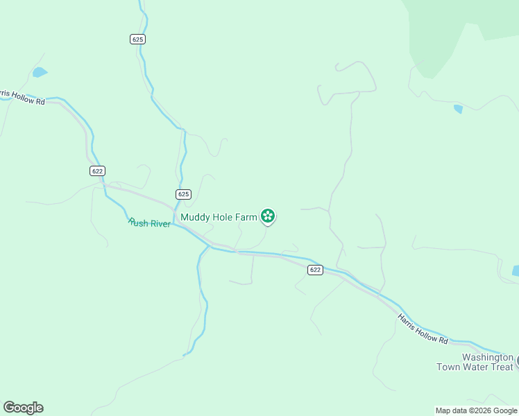 map of restaurants, bars, coffee shops, grocery stores, and more near Harris Hollow Road in Washington