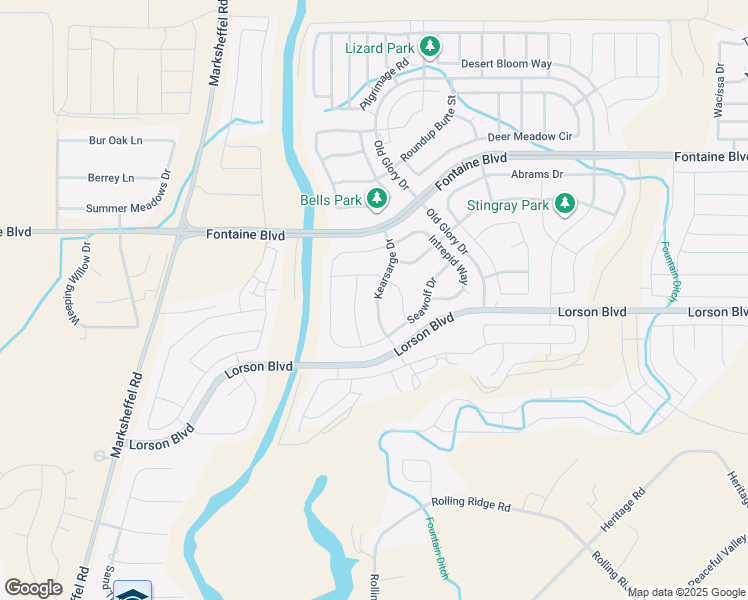 map of restaurants, bars, coffee shops, grocery stores, and more near 6728 Kearsarge Drive in Colorado Springs