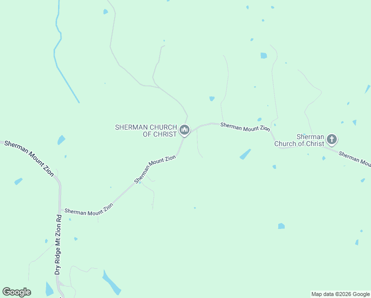 map of restaurants, bars, coffee shops, grocery stores, and more near 1910 Sherman Mount Zion in Dry Ridge
