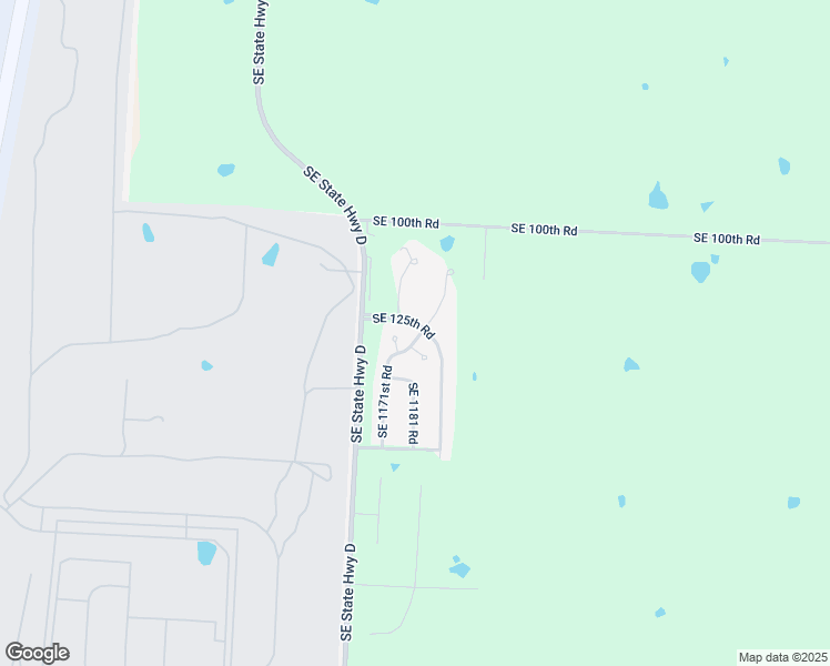 map of restaurants, bars, coffee shops, grocery stores, and more near 123 Southeast 1161 in Knob Noster