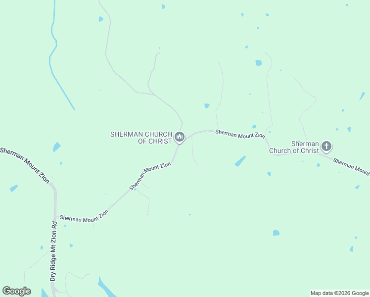 map of restaurants, bars, coffee shops, grocery stores, and more near 1910 Sherman Mount Zion in Dry Ridge