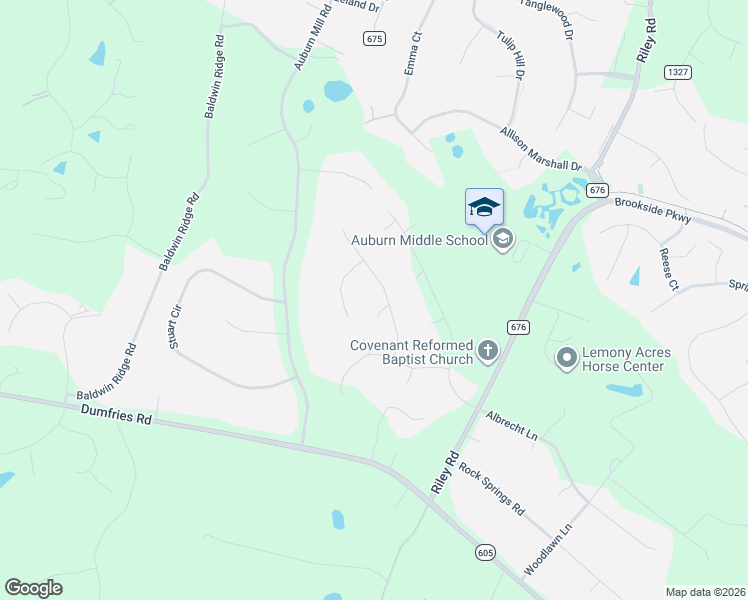 map of restaurants, bars, coffee shops, grocery stores, and more near 7264 Earlys Road in Warrenton
