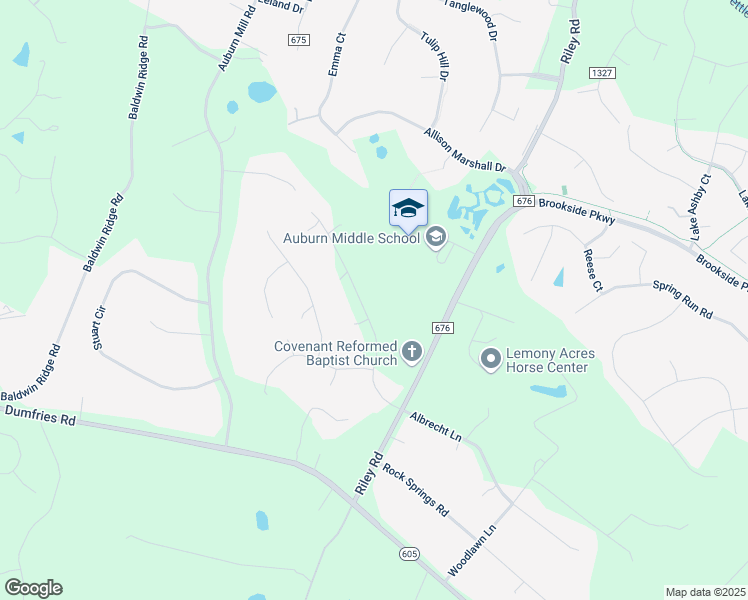 map of restaurants, bars, coffee shops, grocery stores, and more near 7281 Forrest Road in Warrenton