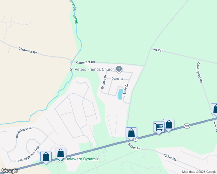 map of restaurants, bars, coffee shops, grocery stores, and more near 108 Georges Lane in Milton