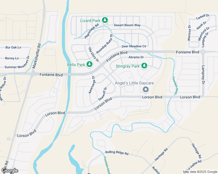 map of restaurants, bars, coffee shops, grocery stores, and more near 10071 Seawolf Drive in Colorado Springs
