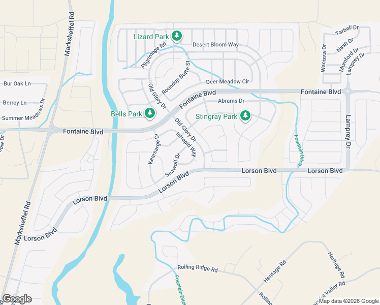 map of restaurants, bars, coffee shops, grocery stores, and more near 10071 Seawolf Drive in Colorado Springs