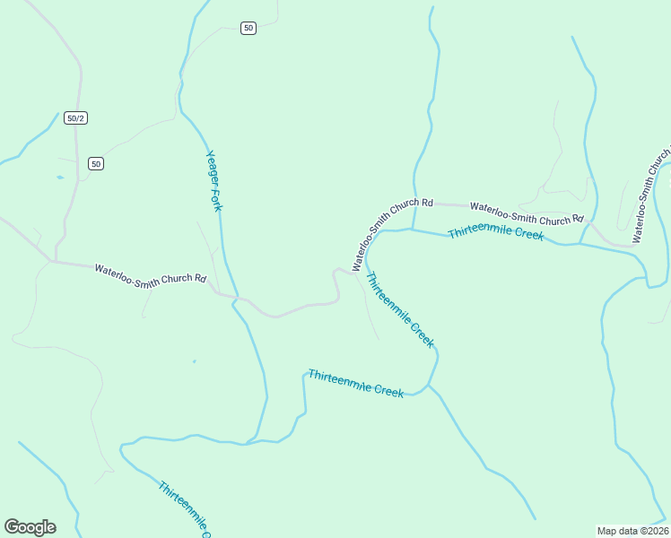 map of restaurants, bars, coffee shops, grocery stores, and more near Smith Church Road in Mason County