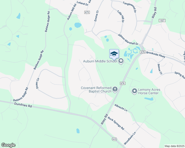 map of restaurants, bars, coffee shops, grocery stores, and more near 7267 Earlys Road in Warrenton