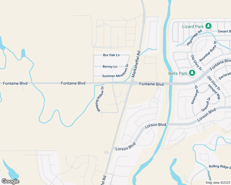 map of restaurants, bars, coffee shops, grocery stores, and more near 6617 Cottonwood Grove Drive in Colorado Springs