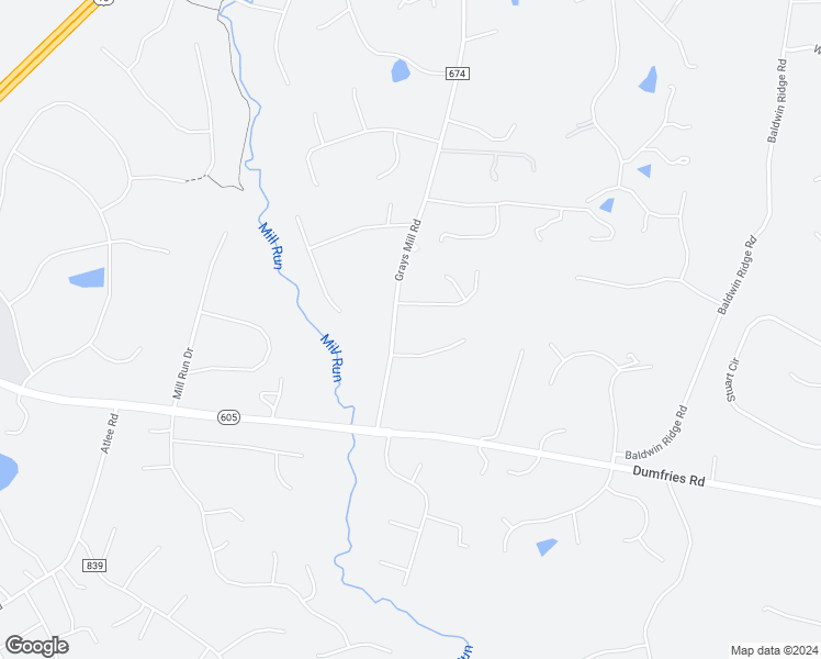 map of restaurants, bars, coffee shops, grocery stores, and more near 7285 Grays Mill Road in Warrenton