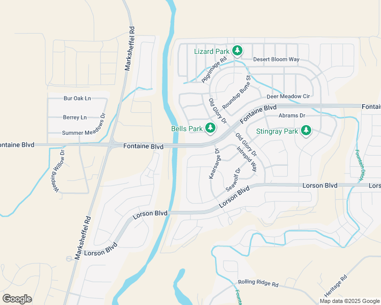 map of restaurants, bars, coffee shops, grocery stores, and more near 6579 Tranters Creek Way in Colorado Springs
