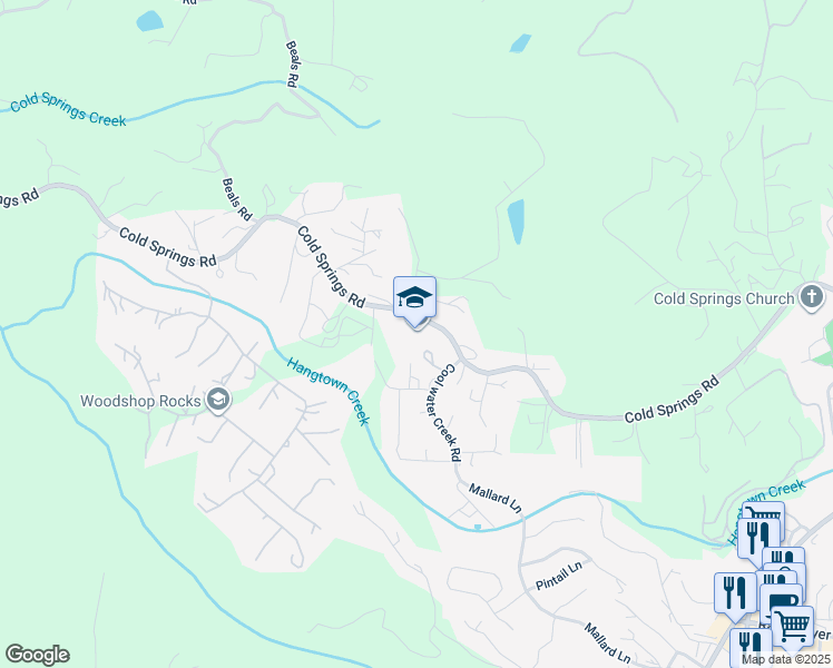 map of restaurants, bars, coffee shops, grocery stores, and more near in Kelsey