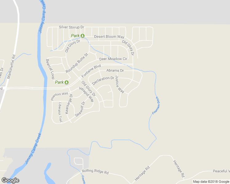 map of restaurants, bars, coffee shops, grocery stores, and more near 6790 Alliance Loop in Colorado Springs