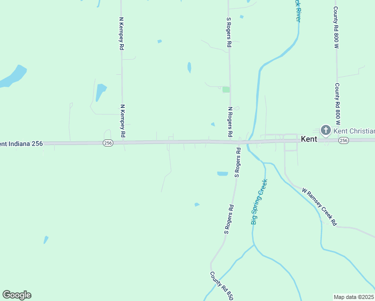 map of restaurants, bars, coffee shops, grocery stores, and more near 8718 Indiana 256 in Madison