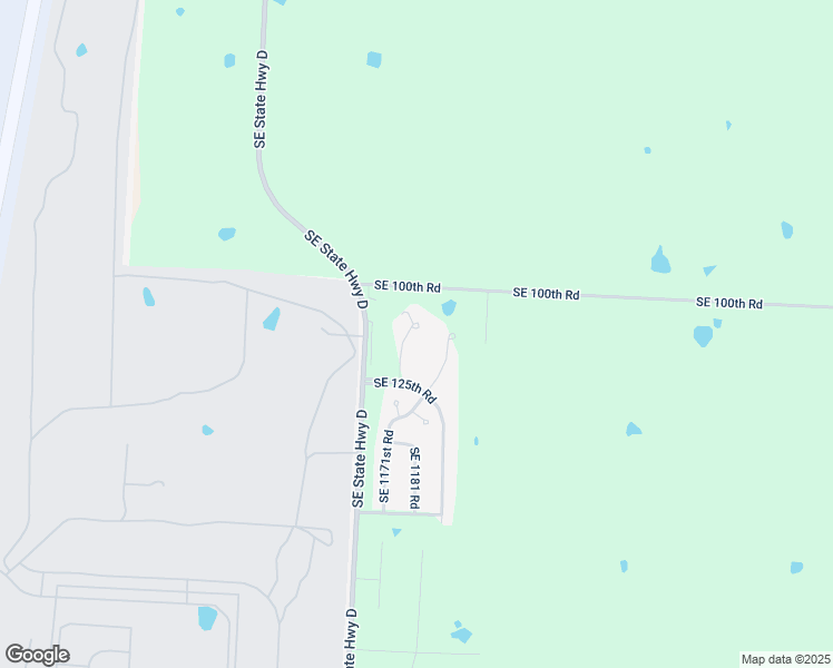 map of restaurants, bars, coffee shops, grocery stores, and more near 114 Southeast 1161 in Knob Noster
