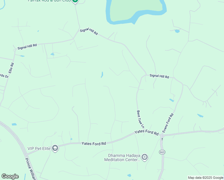 map of restaurants, bars, coffee shops, grocery stores, and more near 10155 Chinkapin Drive in Manassas