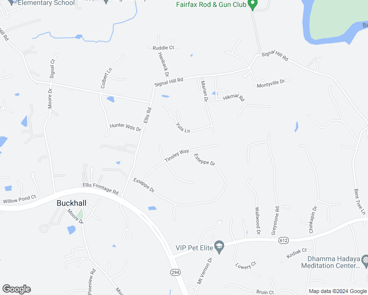 map of restaurants, bars, coffee shops, grocery stores, and more near 7276 Tinsley Way in City of Manassas