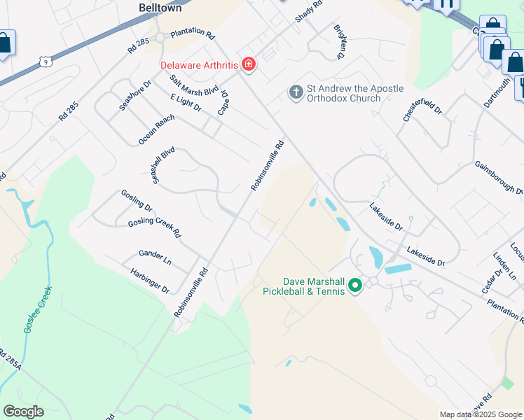 map of restaurants, bars, coffee shops, grocery stores, and more near in Lewes