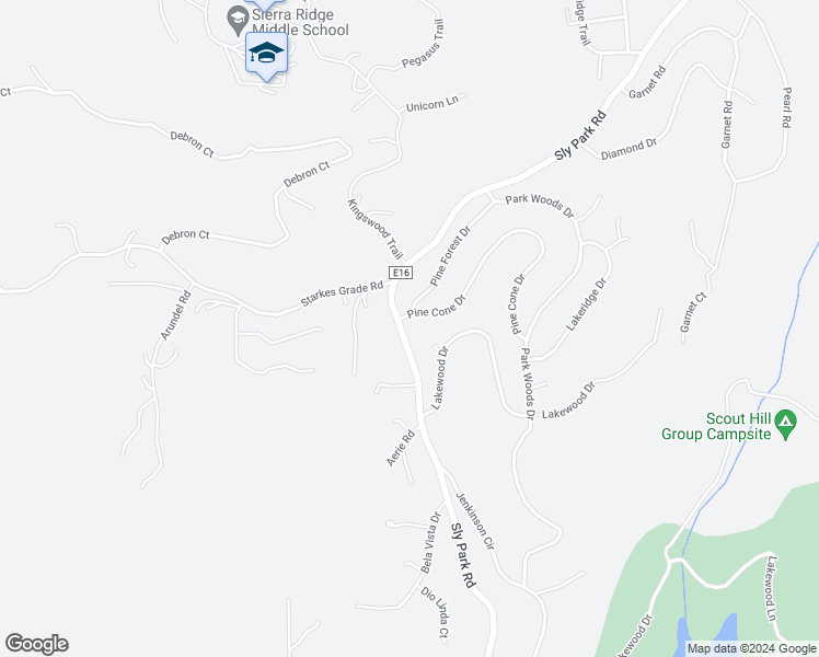 map of restaurants, bars, coffee shops, grocery stores, and more near 6974 Pine Cone Drive in Pollock Pines