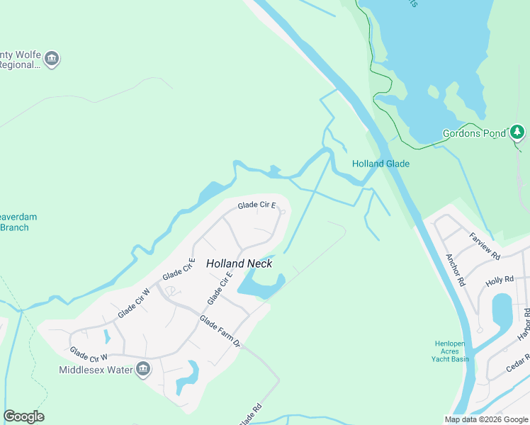 map of restaurants, bars, coffee shops, grocery stores, and more near 104 East Glade Circle in Rehoboth Beach