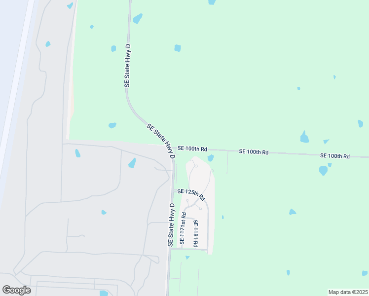 map of restaurants, bars, coffee shops, grocery stores, and more near 108 Southeast 1161 in Knob Noster