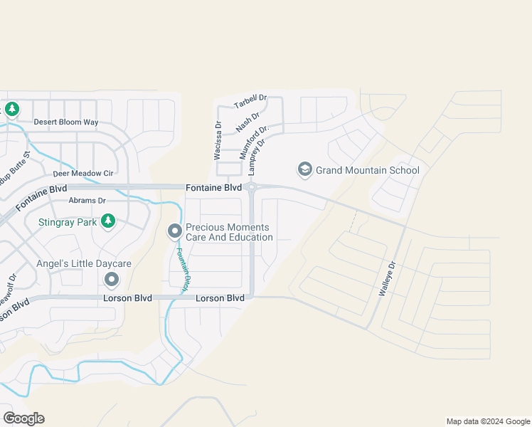 map of restaurants, bars, coffee shops, grocery stores, and more near 6452 Tillamook Drive in Colorado Springs