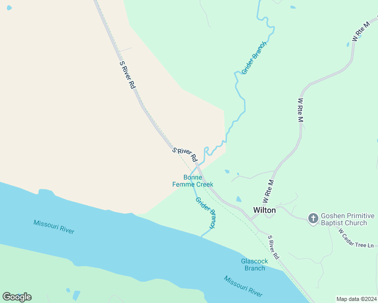 map of restaurants, bars, coffee shops, grocery stores, and more near South River Road in Boone County