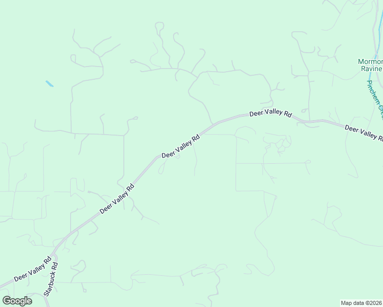 map of restaurants, bars, coffee shops, grocery stores, and more near 3746 Deer Valley Road in Rescue