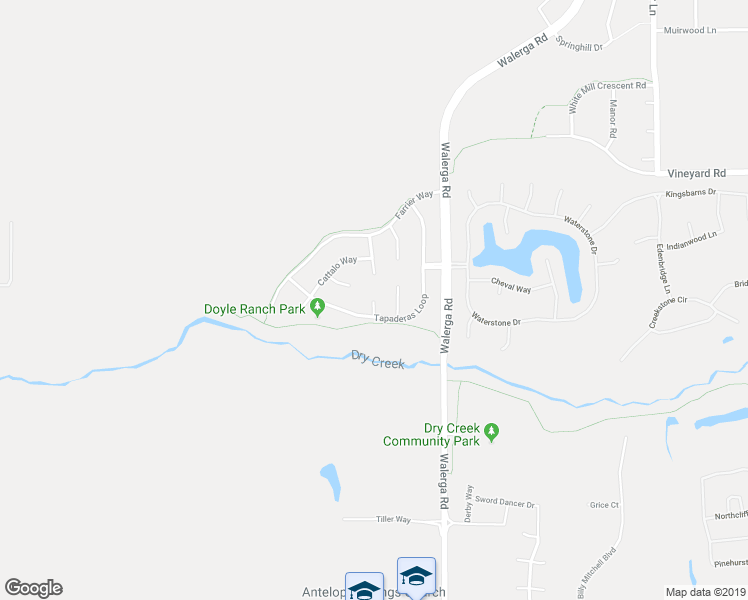 map of restaurants, bars, coffee shops, grocery stores, and more near 8824 Fiador Court in Roseville