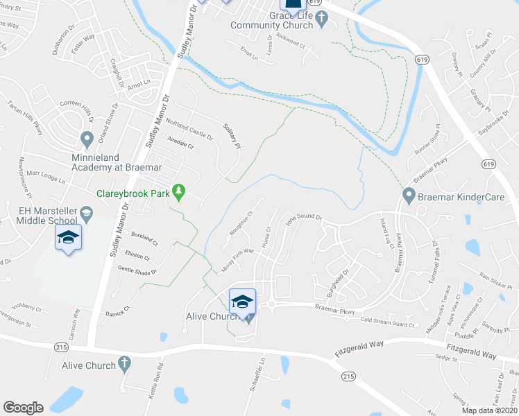 map of restaurants, bars, coffee shops, grocery stores, and more near 10019 Naughton Court in Bristow