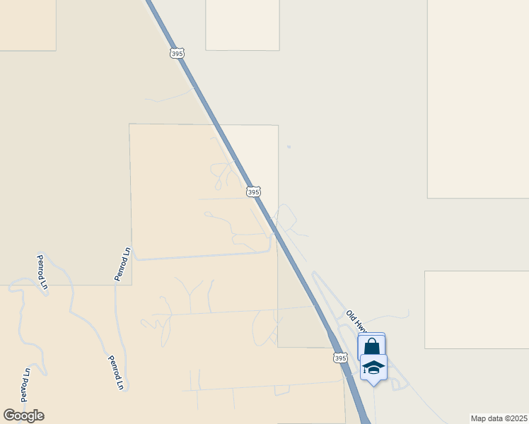map of restaurants, bars, coffee shops, grocery stores, and more near 1363 U.S. 395 in Gardnerville