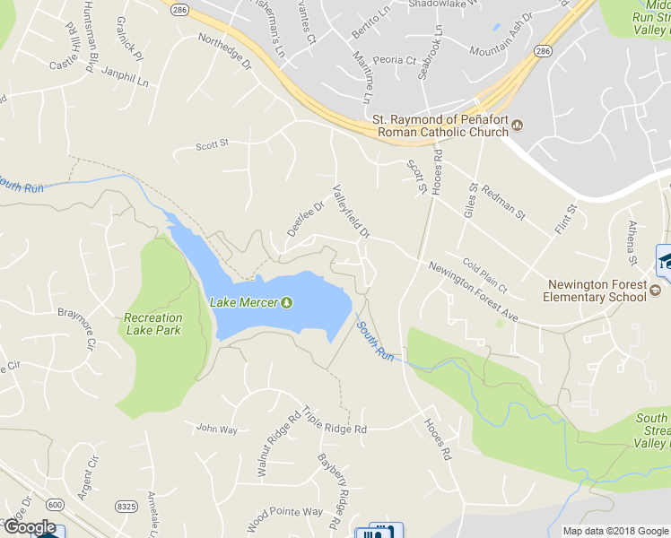 map of restaurants, bars, coffee shops, grocery stores, and more near 9021 Daum Court in Springfield