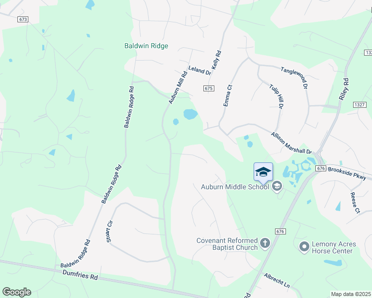 map of restaurants, bars, coffee shops, grocery stores, and more near 5344 Forrest Court in Warrenton