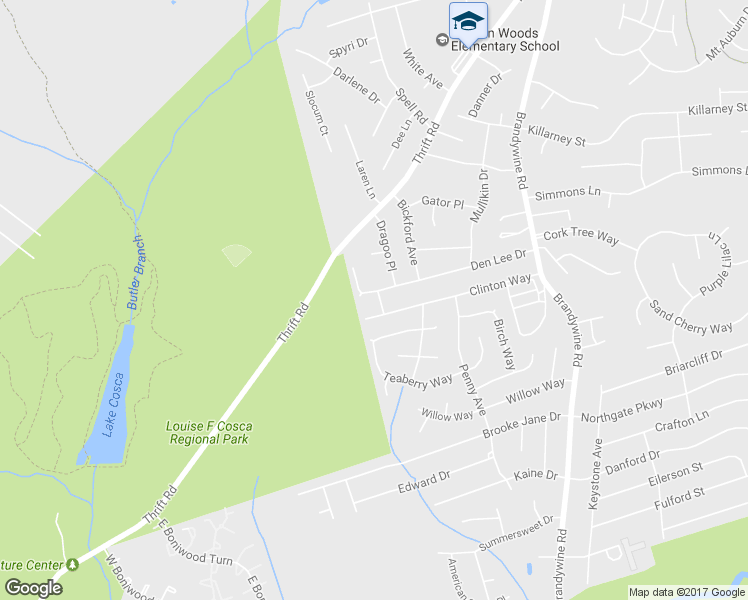 map of restaurants, bars, coffee shops, grocery stores, and more near 10801 Apple Way in Clinton