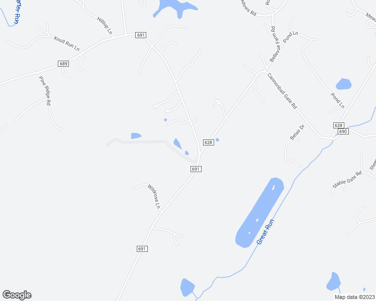 map of restaurants, bars, coffee shops, grocery stores, and more near 7464 Wilson Road in Warrenton