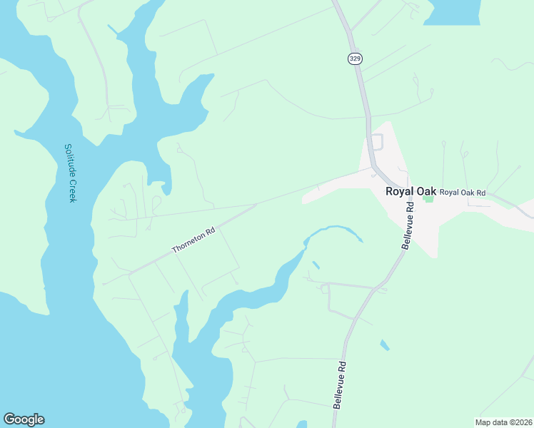 map of restaurants, bars, coffee shops, grocery stores, and more near 7001 Thorneton Road in Easton