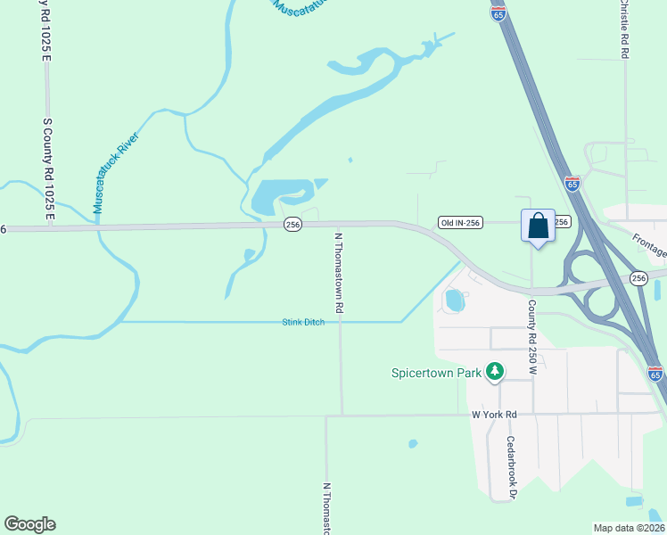 map of restaurants, bars, coffee shops, grocery stores, and more near 3470 North Thomastown Road in Austin